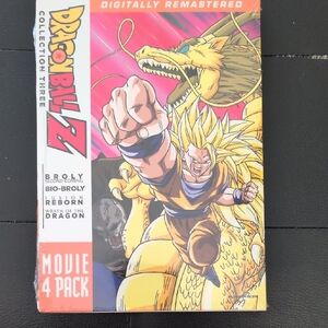 Dragon Ball Z Movie 4 Pack DVD